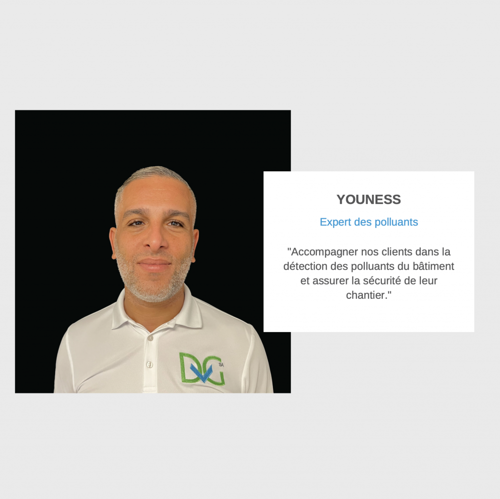 Youness expert des polluants et des énergies du bâtiment